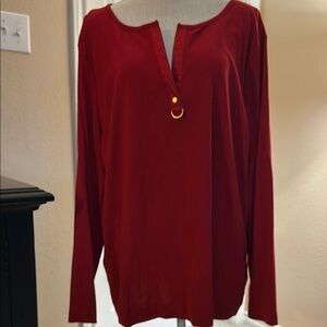 Red Women's Top